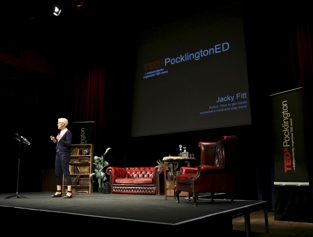 Jacky Fitt at TEDx Pocklington 2015